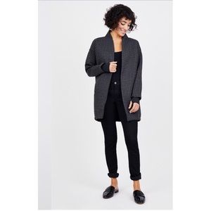 MPG MONDETTA Houndstooth Scuba Jacket Size M